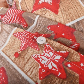 Lenjerie de pat de Crăciun din bumbac Ginger EMI