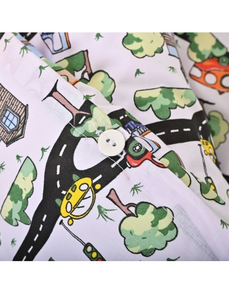 Lenjerie de pat pentru copii City EMI – bumbac 100%