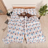 set_complet_lenjerie_pat_indiana_bumbac_100_deluxe_emi