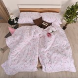 set_complet_lenjerie_pat_sakura_bumbac_100_deluxe_emi