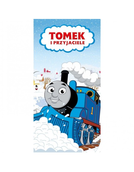 Prosop pentru copii Tommy the Train 70x140 cm FARO