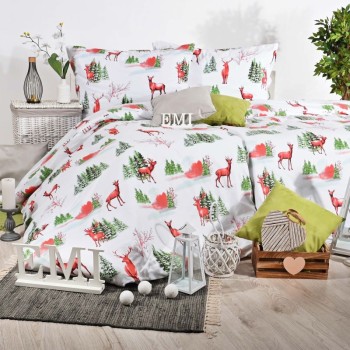 Lenjerie de pat de Crăciun din bumbac Loplant EMI