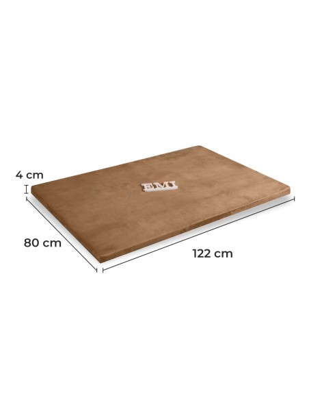 Set de scaune de grădină 3pcs maro EMI