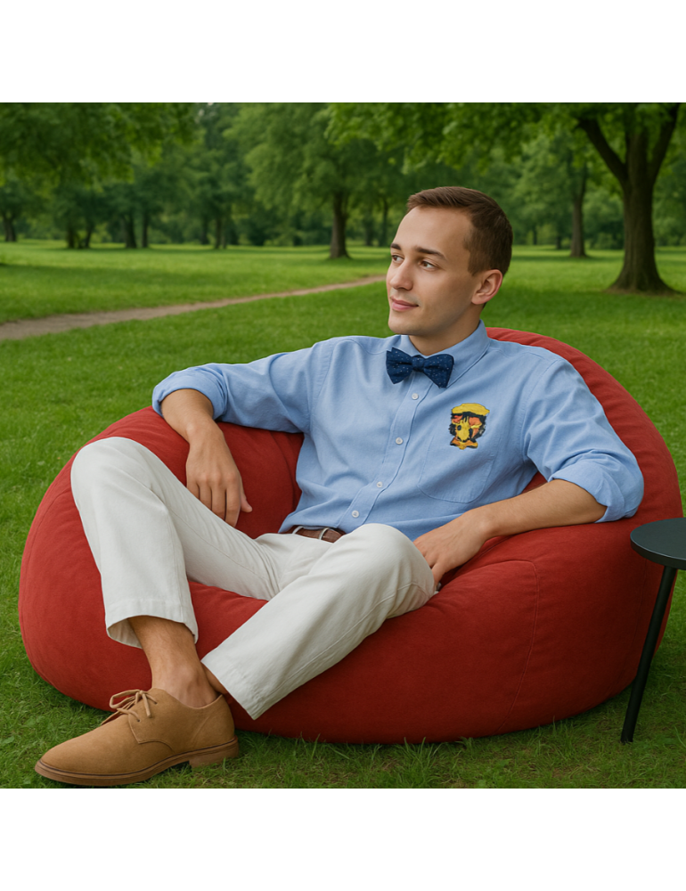 Geantă pentru scaune ball suede roșu EMI Geantă pentru scaune ball suede roșu EMI