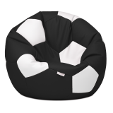 Scaune sac mingea de fotbal alb-negru EMI