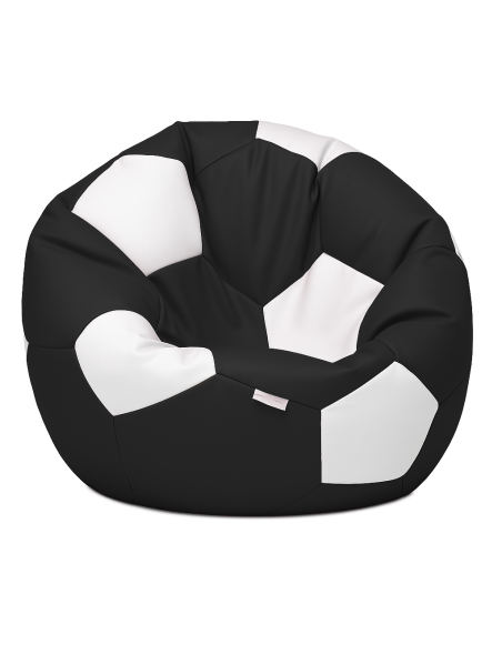 Scaune sac mingea de fotbal alb-negru EMI