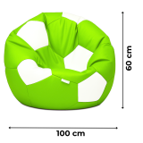 Geantă de scaun minge de fotbal lime-white EMI