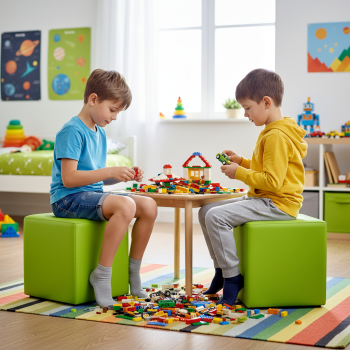 Scaun sac taburet cub var EMI