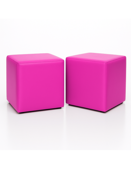 Scaun sac taburet cub roz EMI