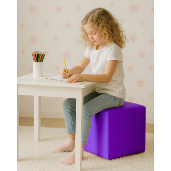 Scaun sac scaun scaun cub violet EMI