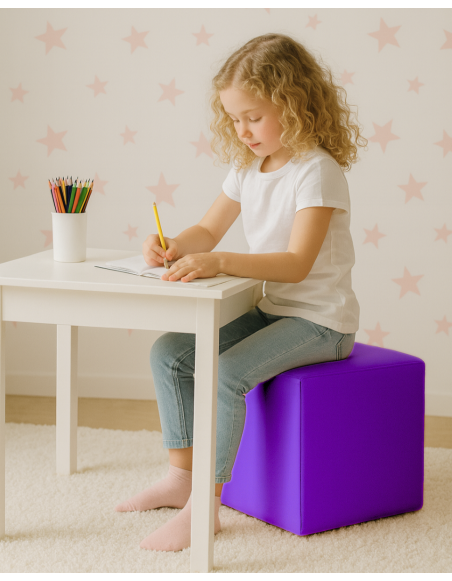 Scaun sac scaun scaun cub violet EMI