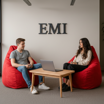 Geantă pentru scaun pear suede red EMI