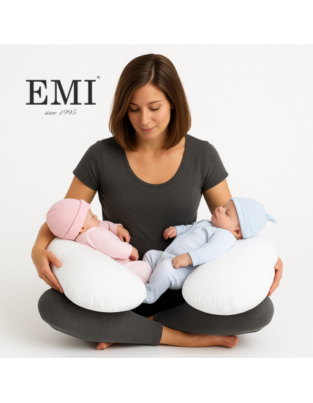 Pernă de alăptare gemeni EMI