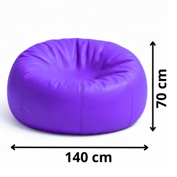 Scaune sac minge violet EMI