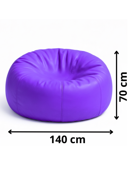 Scaune sac minge violet EMI