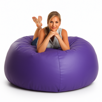 Scaune sac minge violet EMI