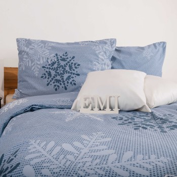 Lenjerie de pat din bumbac de Crăciun Hollis EMI