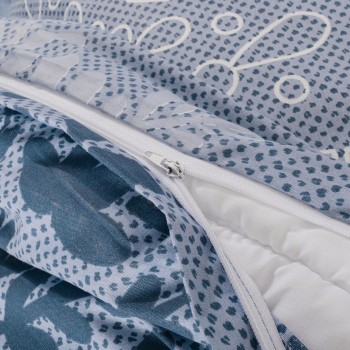 Lenjerie de pat din bumbac de Crăciun Hollis EMI