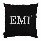 Pernă decorativă neagră EMI 40x40 – eleganță și confort într-un design modern