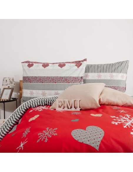 Lenjerie de pat din bumbac de Crăciun Liana EMI