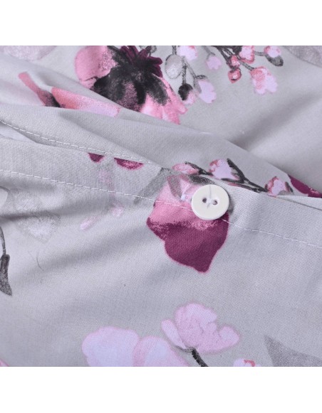 Lenjerie de pat din flanel Nelly gri EMI