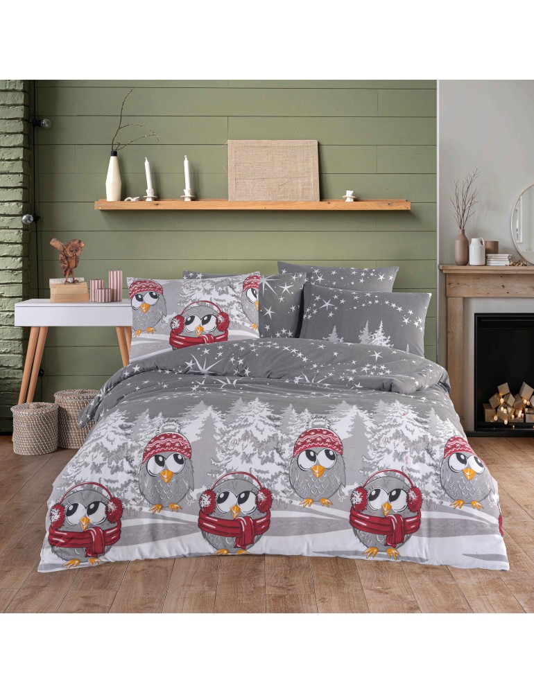 Lenjerie de pat Reo EMI din flanel