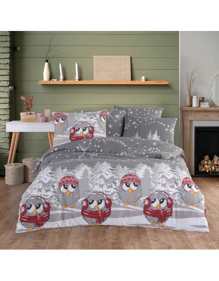 Lenjerie de pat Reo EMI din flanel