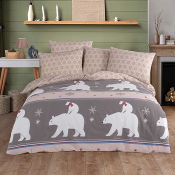 Lenjerie de pat din flanelă Pol EMI