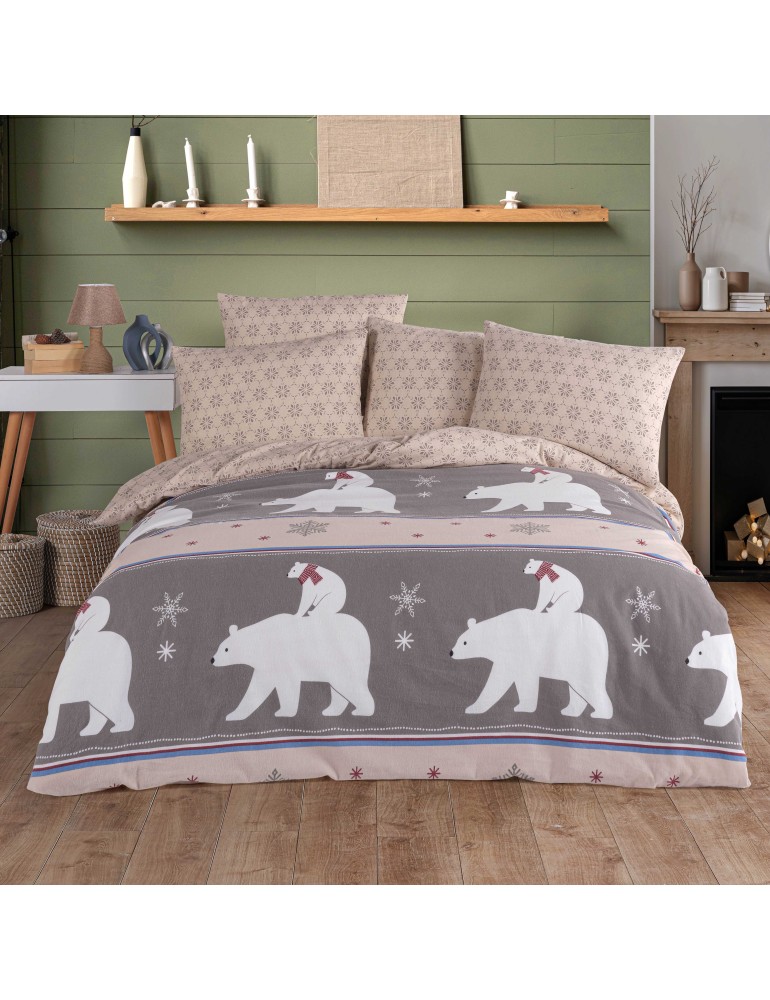 Lenjerie de pat din flanelă Pol EMI