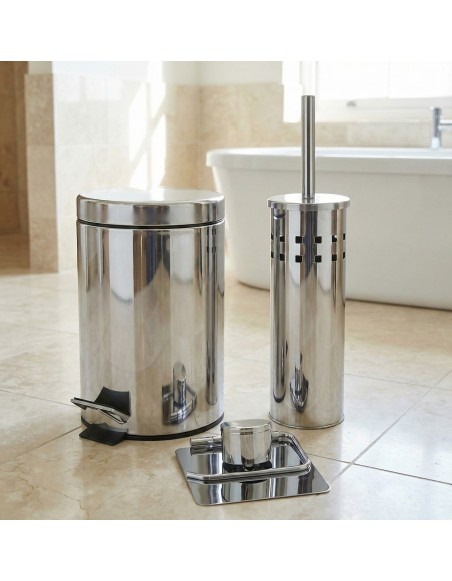 Set de accesorii de toaletă pentru baie Nero EMI