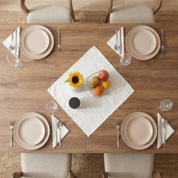 Față de masă 40x40 alb Eden EMI