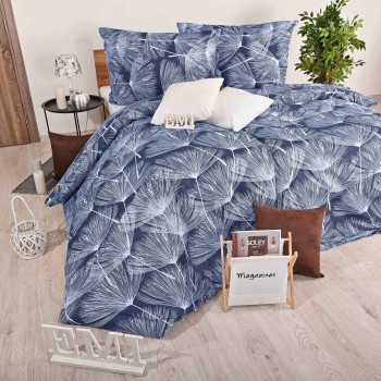 Lenjerie de pat Alvaro EMI – maro, 100% bumbac deluxe