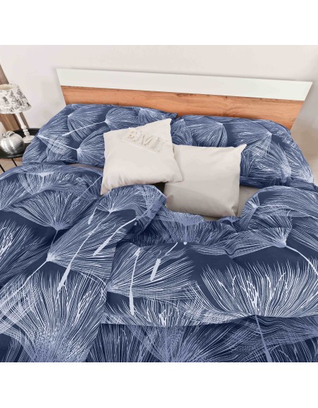 Lenjerie de pat Alvaro EMI – maro, 100% bumbac deluxe