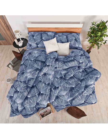 Lenjerie de pat Alvaro EMI – maro, 100% bumbac deluxe