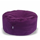 Geantă de canapea din piele de căprioară violet EMI