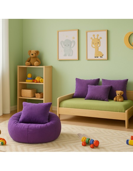 EMI pungă ochi leneș violet