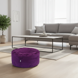 Geantă de canapea din piele de căprioară violet EMI