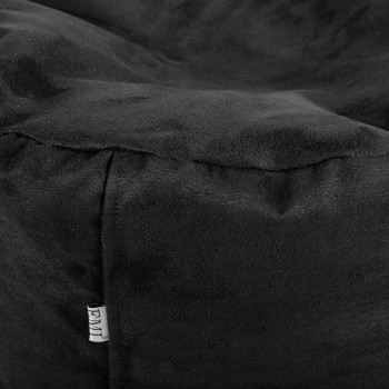 EMI negru lazy-back canapea sac