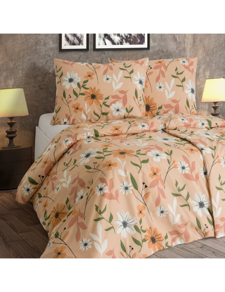 Lenjerie de pat din bumbac Petal EMI
