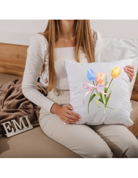 perna_decorativa_lalele_colorate