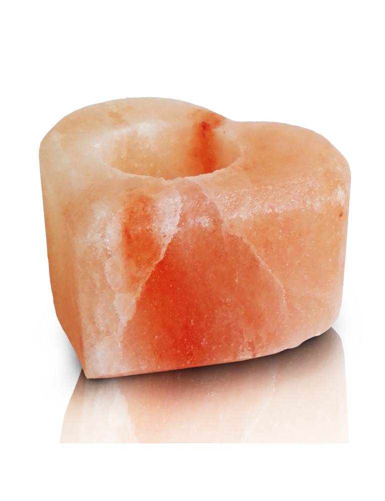 Soľný svietnik srdce 1-2 kg