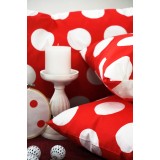 detaliu_textura_bumbac_natural_rezistent_dots_red