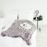 detaliu_textura_tricot_patura_violet_emi_antialergica_moale