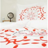 set_complet_lenjerie_pat_alba_zadar_bumbac_deluxe_emi