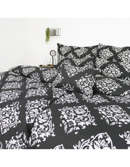 Obliecky_bavlnene_Ornament_cierny_EMI