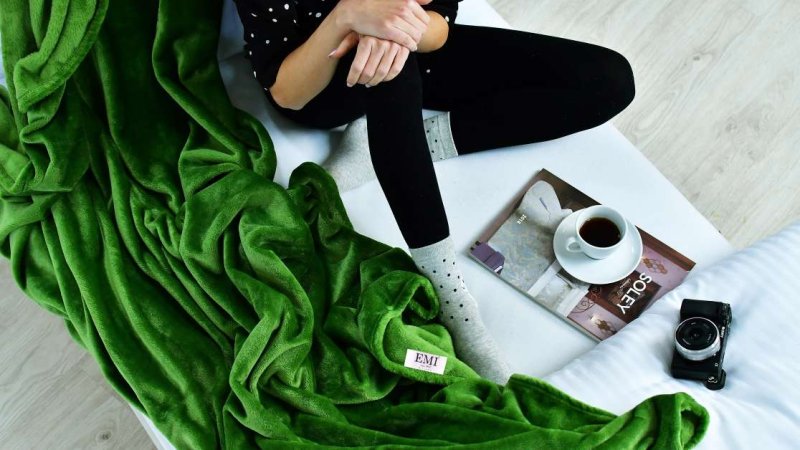 jemná a hrejivá deka z mikrovlákna 150 x 200