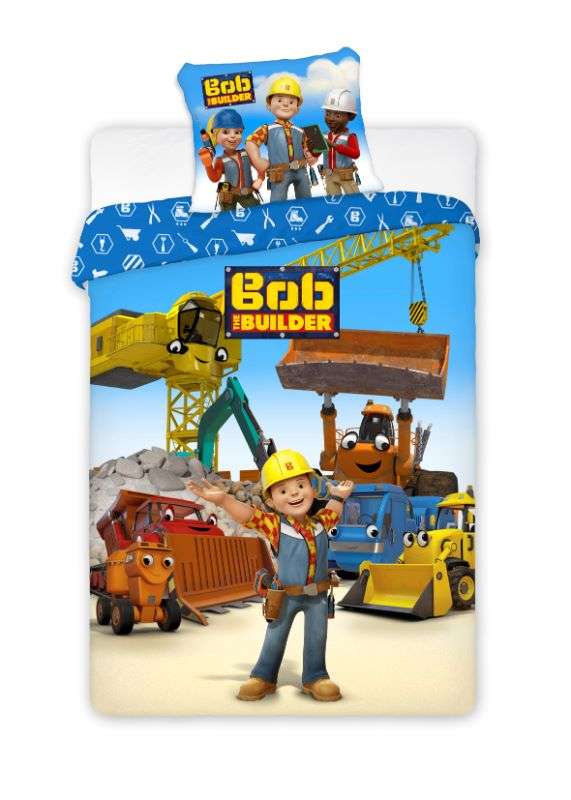 Bavlnene obliecky Bob Stavitel