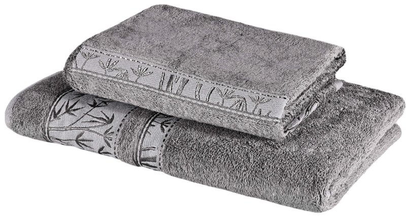 set sivej bambusovej osusky a uteraka