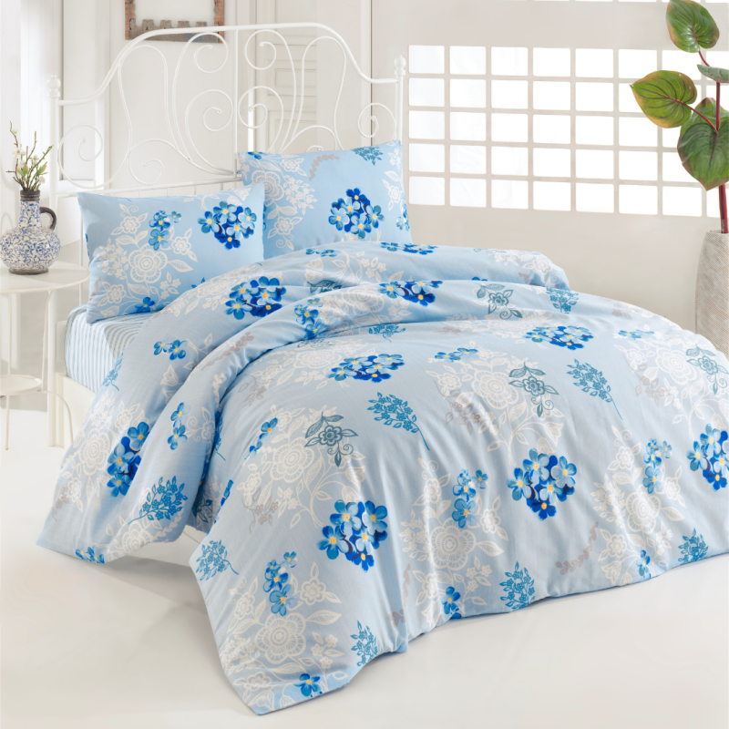 modre bavlnene obliecky