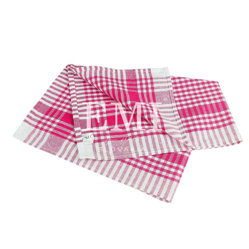 ružové utierky na riad